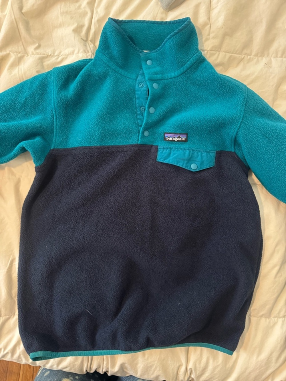 Women’s Patagonia Synchilla  Gorpcore Fleece Pullover - Picture 2 of 3